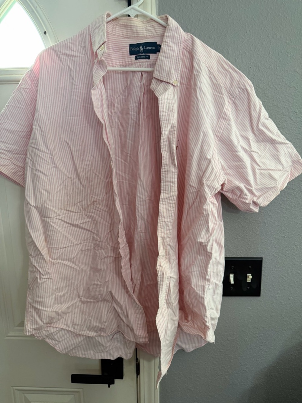 Ralph Lauren Classic Fit Short Sleeve Button Down Shirt